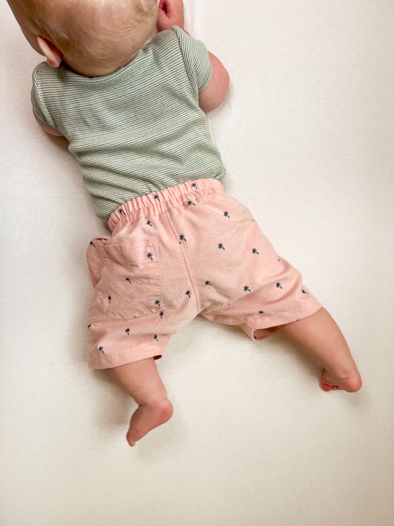 Baby Summer Shorts Sewing Pattern