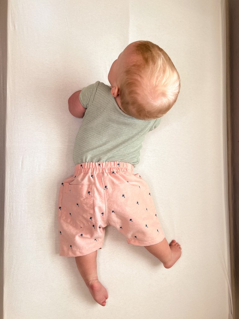 Baby Summer Shorts Sewing Pattern
