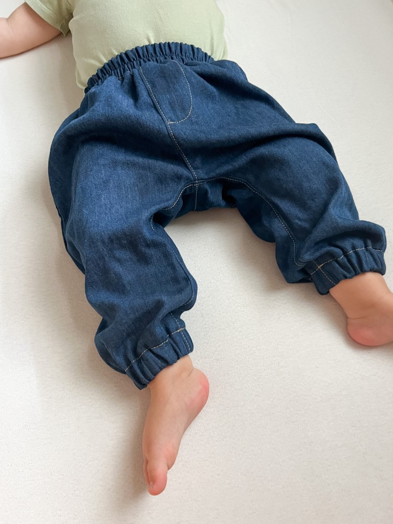 Baby Cuffed Pants Sewing Pattern