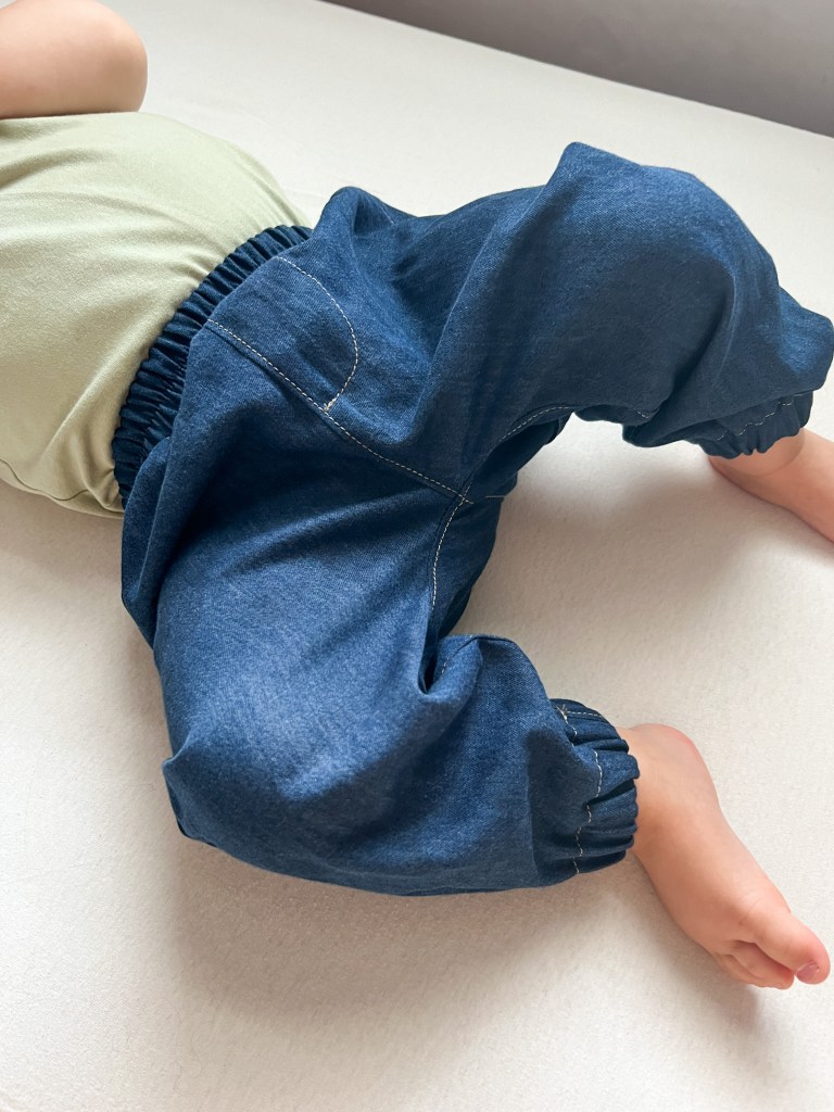 Baby Cuffed Pants Sewing Pattern