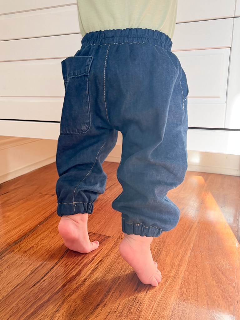 Baby Cuffed Pants Sewing Pattern