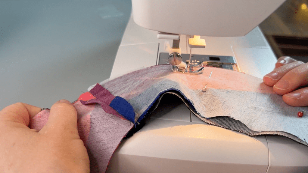 How to make a bucket hat - constructing the brim