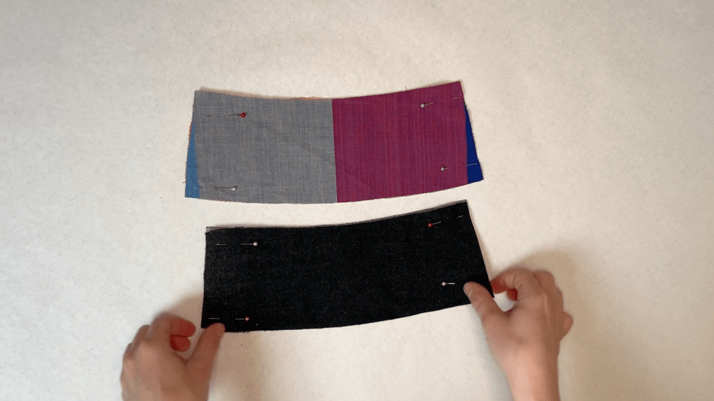 How to make a bucket hat - making the hat tops