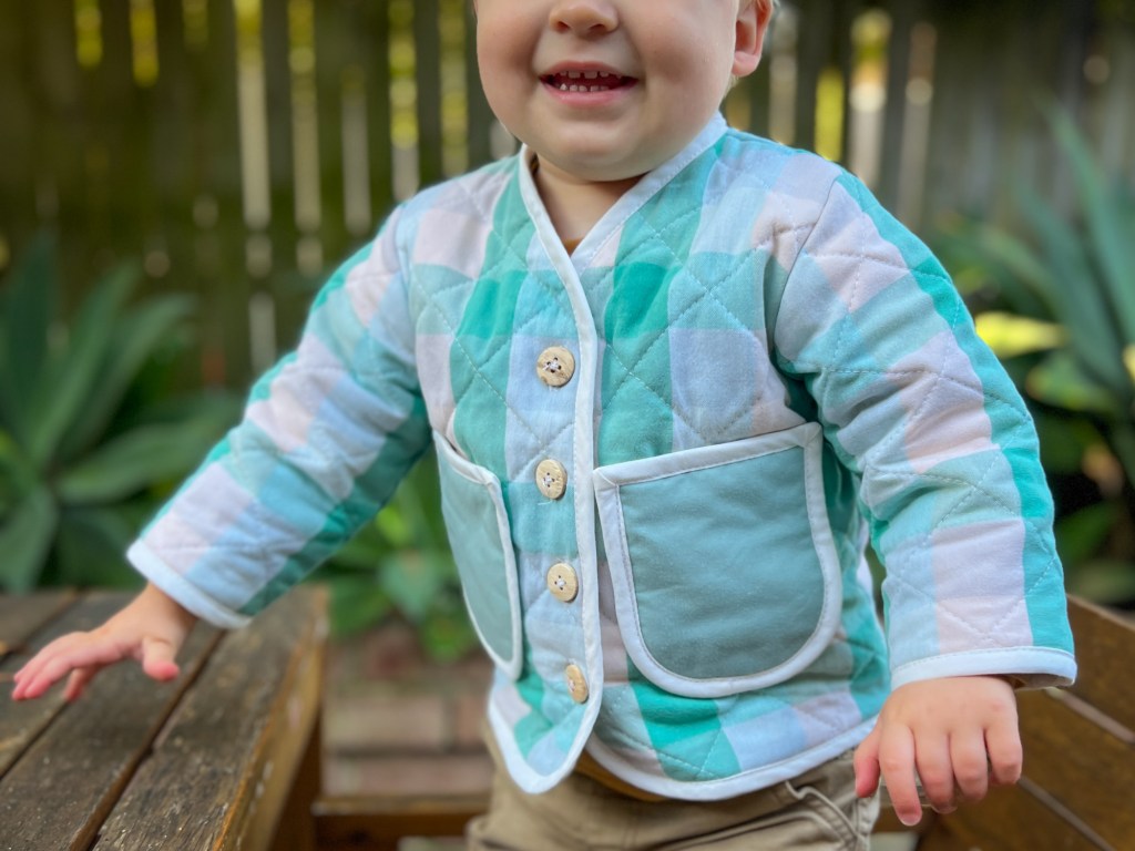 Toddler Quilted Jacket Sewing&nbsp;Pattern