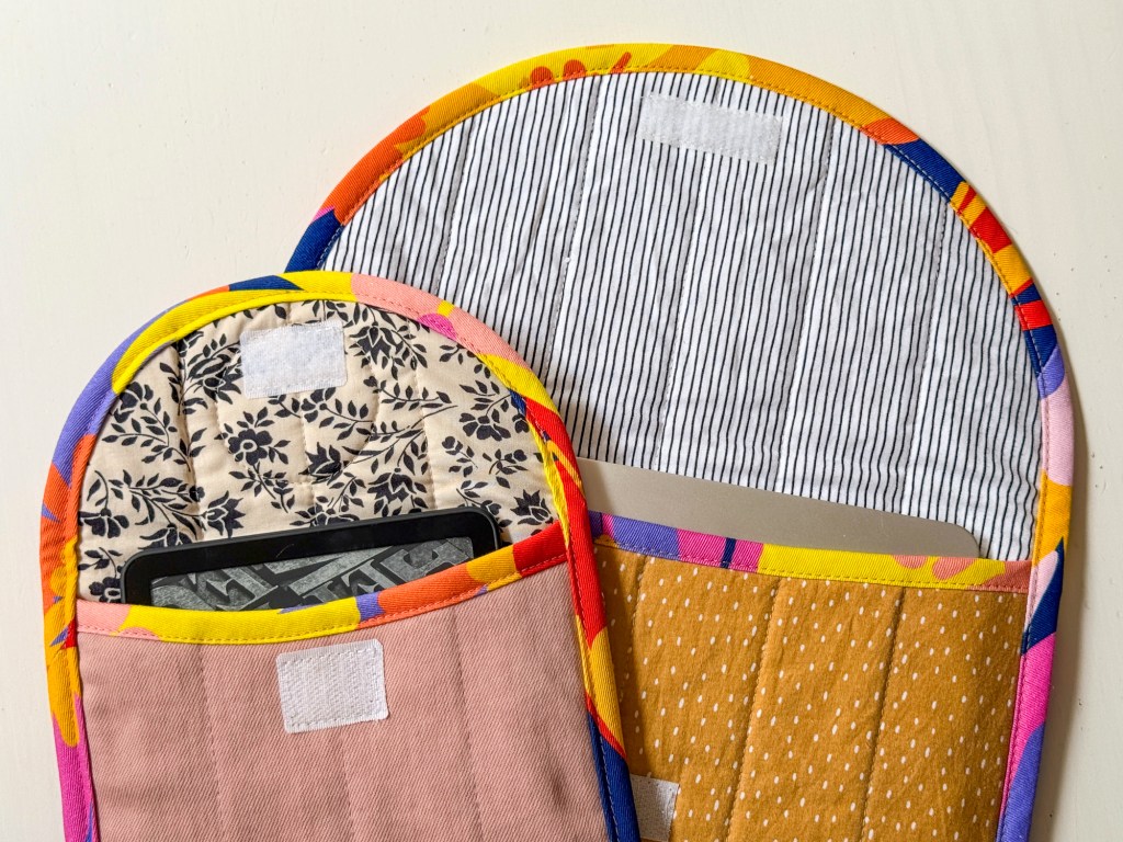 Sew a cute pouch for your electronics