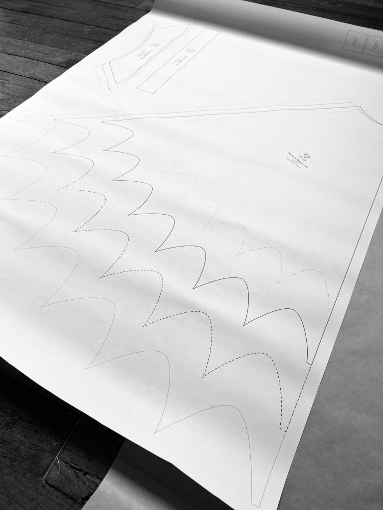 Dracula Junior Vampire Cape kids costume sewing pattern