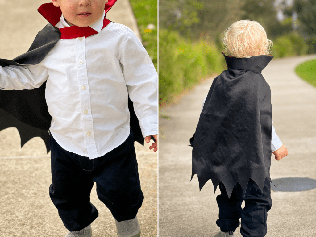 Dracula Junior Vampire Cape Sewing&nbsp;Pattern